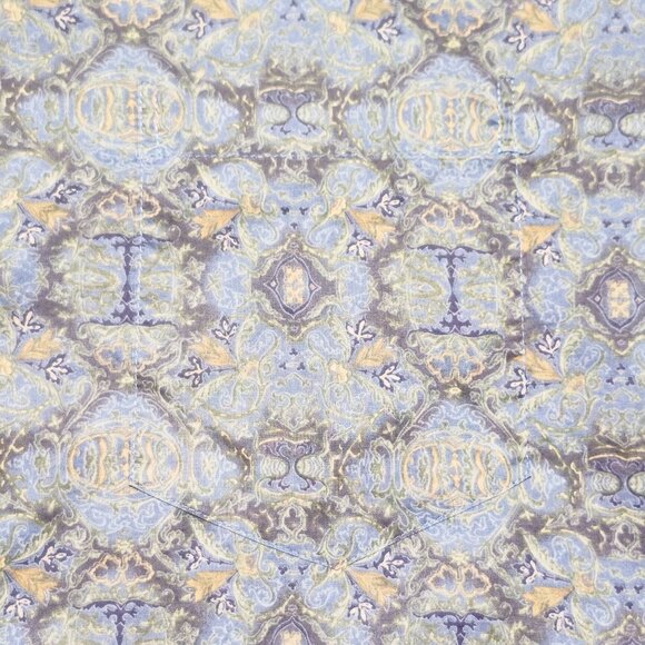 Tori Richard Honolulu Hawaiian Aloha Shirt Mens Button-Up Shirt Large Gray Blue - Picture 6 of 9